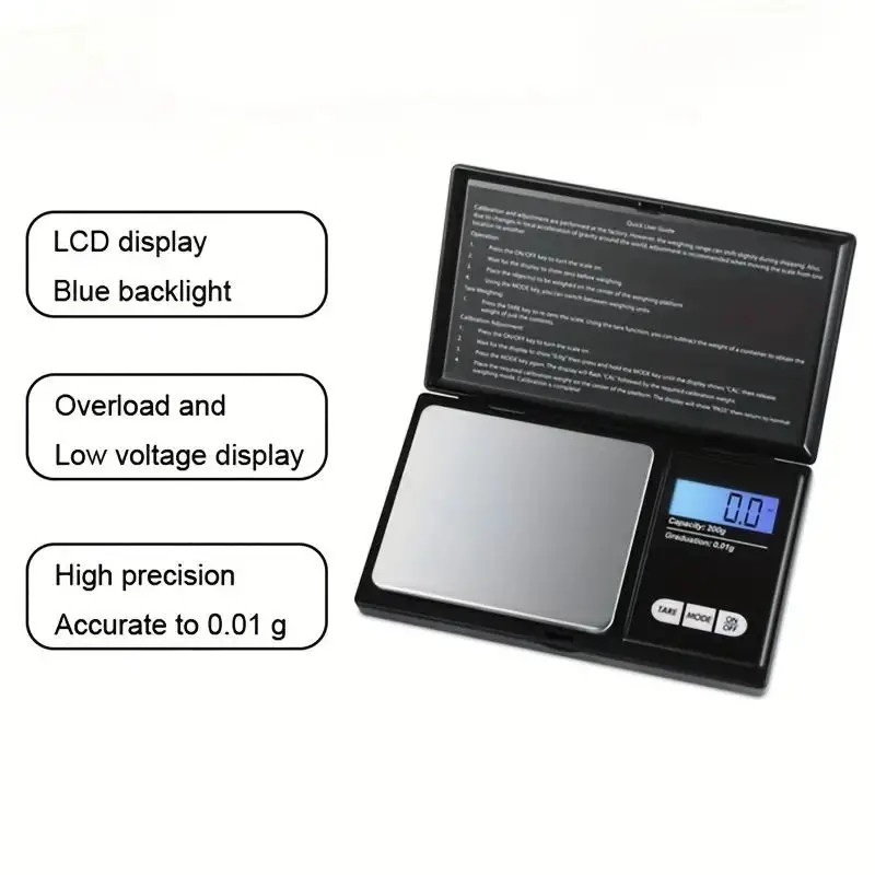 Jewelry Scales for Gold Sterling Silver Digital Scale Gram Electronic Scales 100