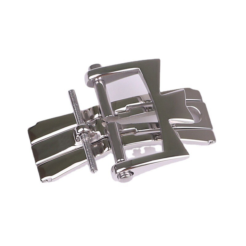 316L Stainless Steel Folding Clasp Butterfly Buckle 18mm for Vacheron Constantin