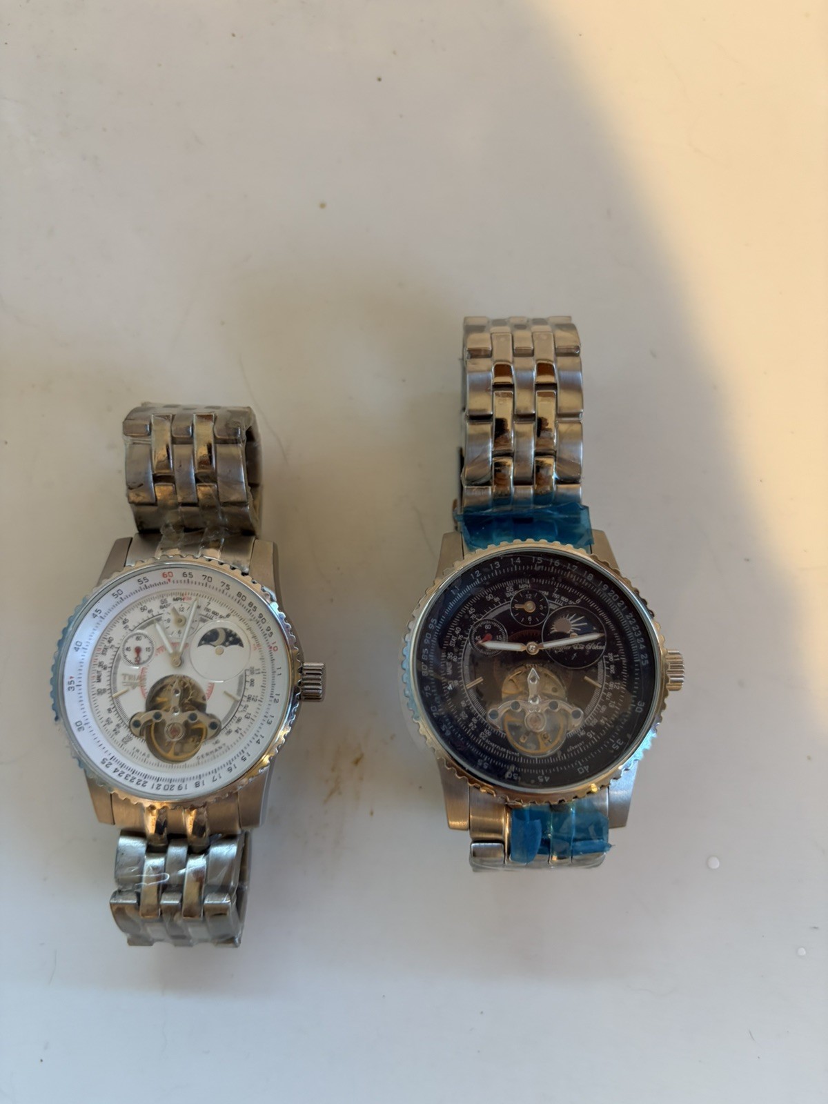 NEW TRIAS AUTOM/GMT 24 Hr/ Sun-moon zone)Choose 1 / ( 2 Models only 1 on ebay)
