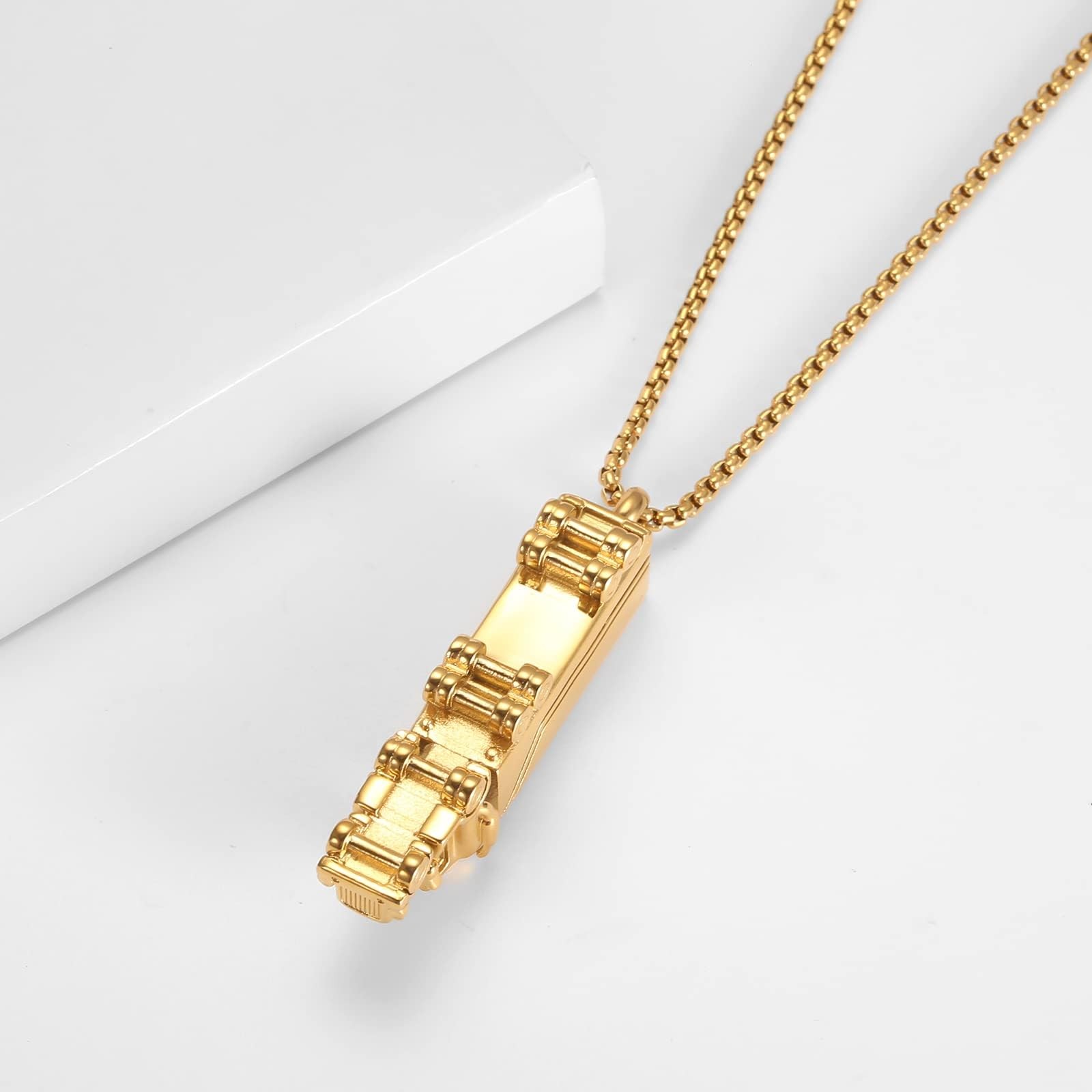 Keepsake Necklace for Ashes 18 Wheeler Semi Truck Cremation Pendant Urn Jewel…