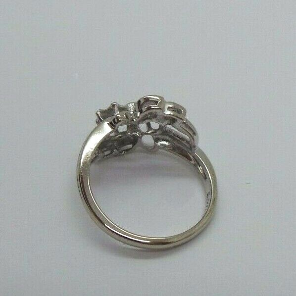 STUNNING 14K WG FOREVER US DIAMOND RING SZ 6.5 BB00182 3.54 grams