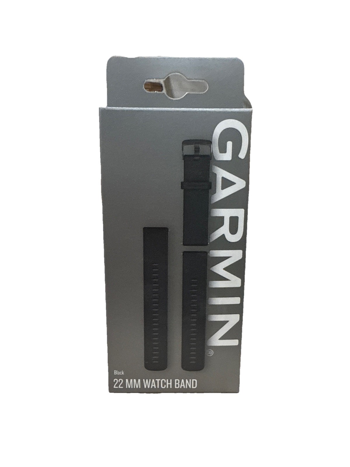 Garmin Quick Release Bands 22 mm Silicone Black with Slate Hardware 010-13256-21