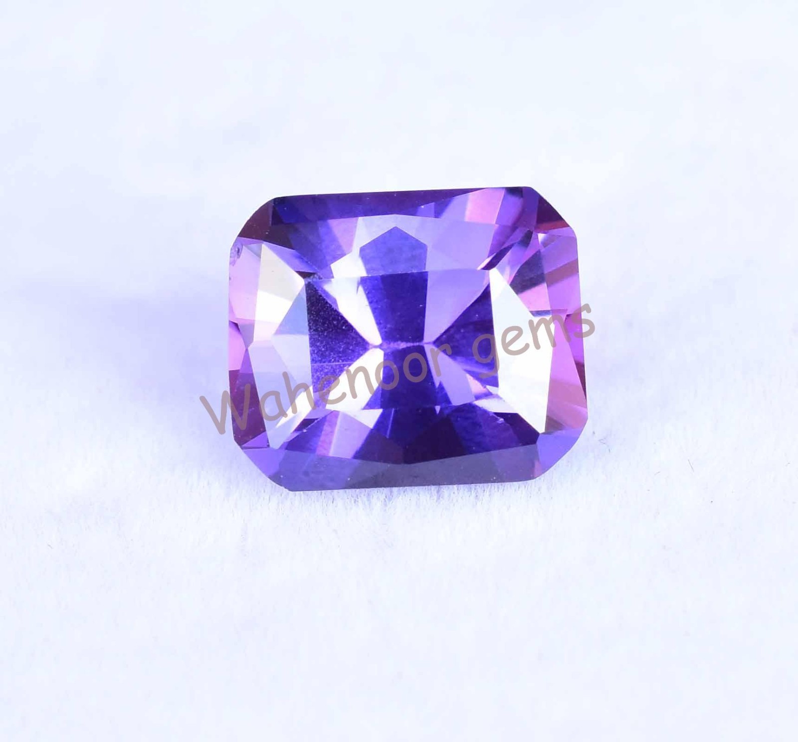 Natural 8.05 Ct Boysenberry Sapphire Emerald Master Cut AGL Certified Gemstone