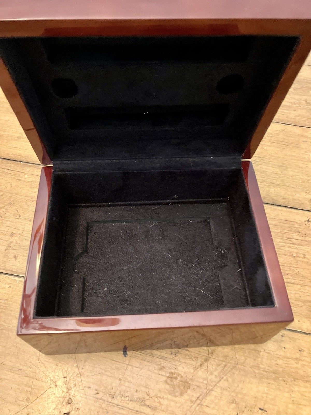 GENUINE RARE JOE RODEO ORIGINAL WATCH BOX CASE Lacquered Wood Rio 890 JR08