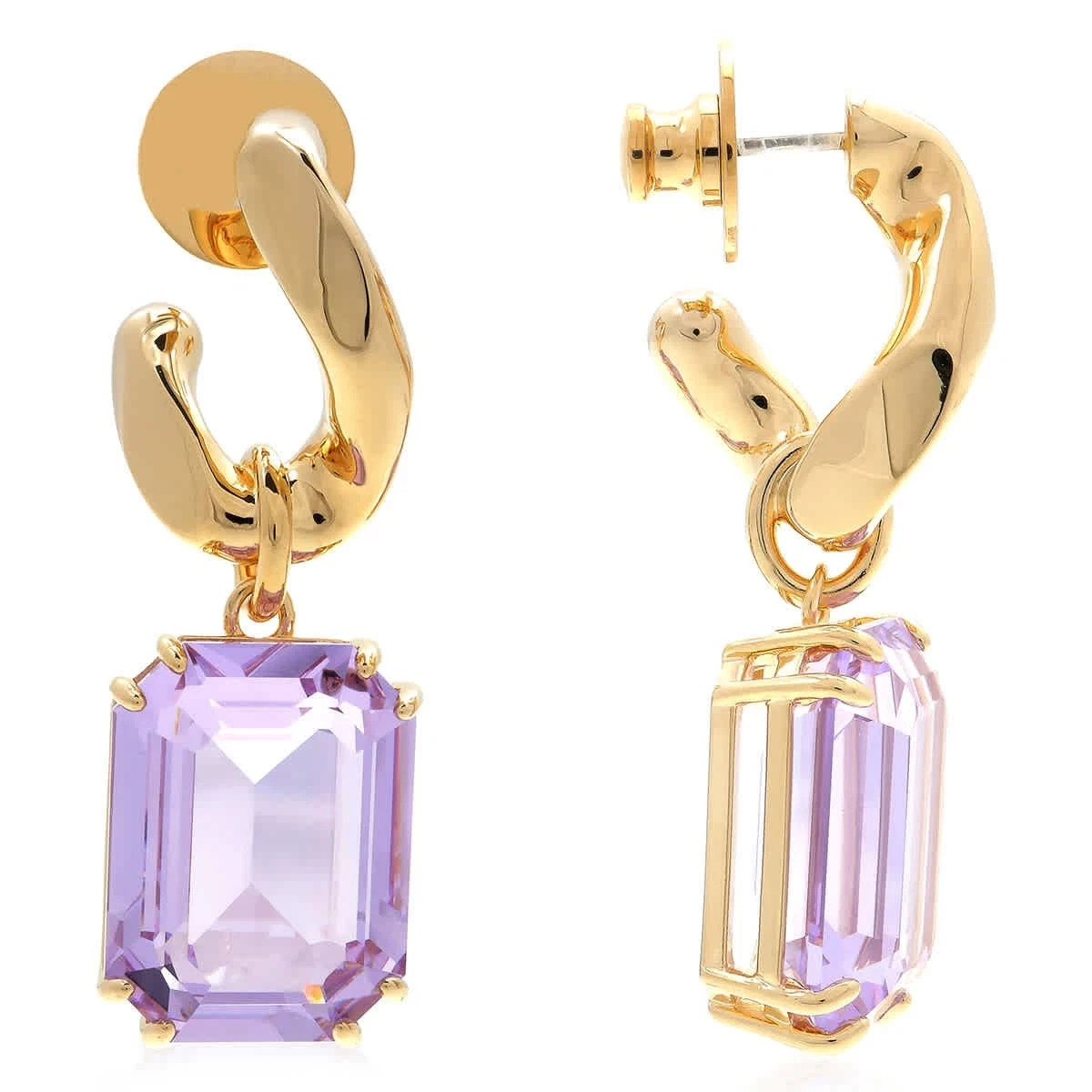 Swarovski Millenia Octagon Cut Drop Earrings