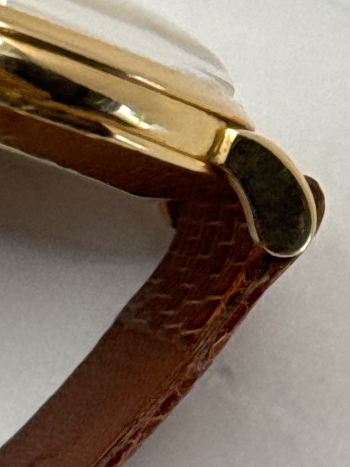 Omega Automatic 18kt Solid Gold Watch.