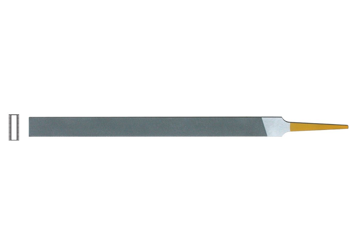 Pillar File Grobet Inox Parallel 6″ Cut 0 Pillar Hand Files Platinum / Stainless