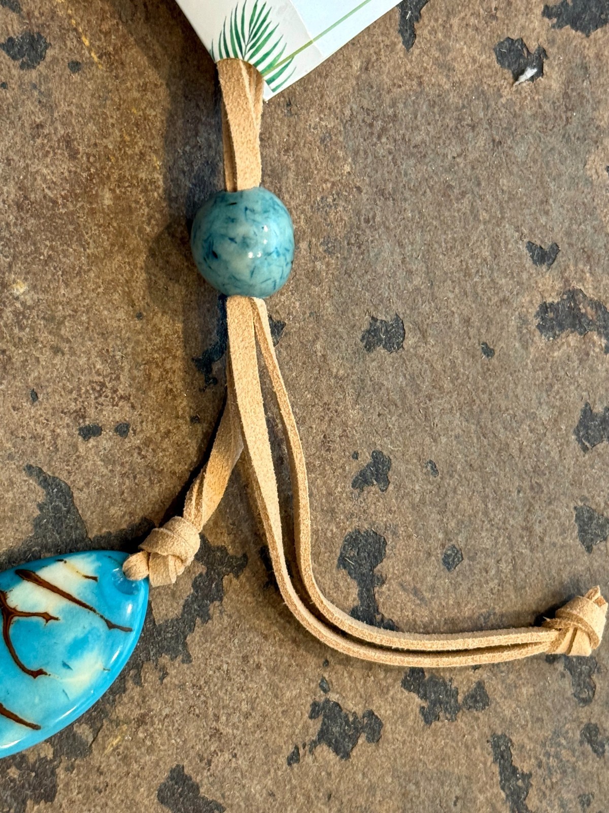 TAGUA NUT “GRANADA” NECKLACE ORGANIC ARTISAN HANDMADE BOHO STATEMENT JEWELRY NEW