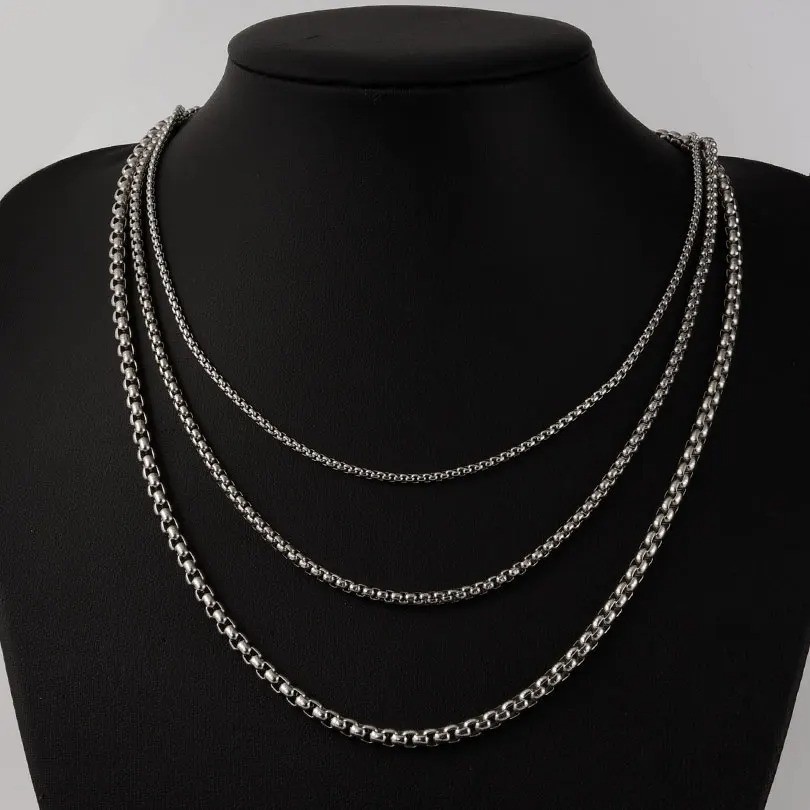 925 Sterling Silver Italian Rope Chain Men’s Necklace 4mm – NEW