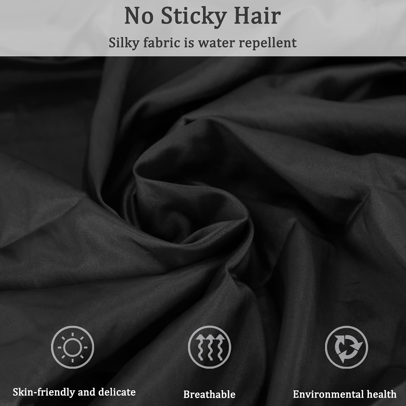 Polyester Fabric Salon Smock Stylist Jacket Waterproof Haircut Cape Apron
