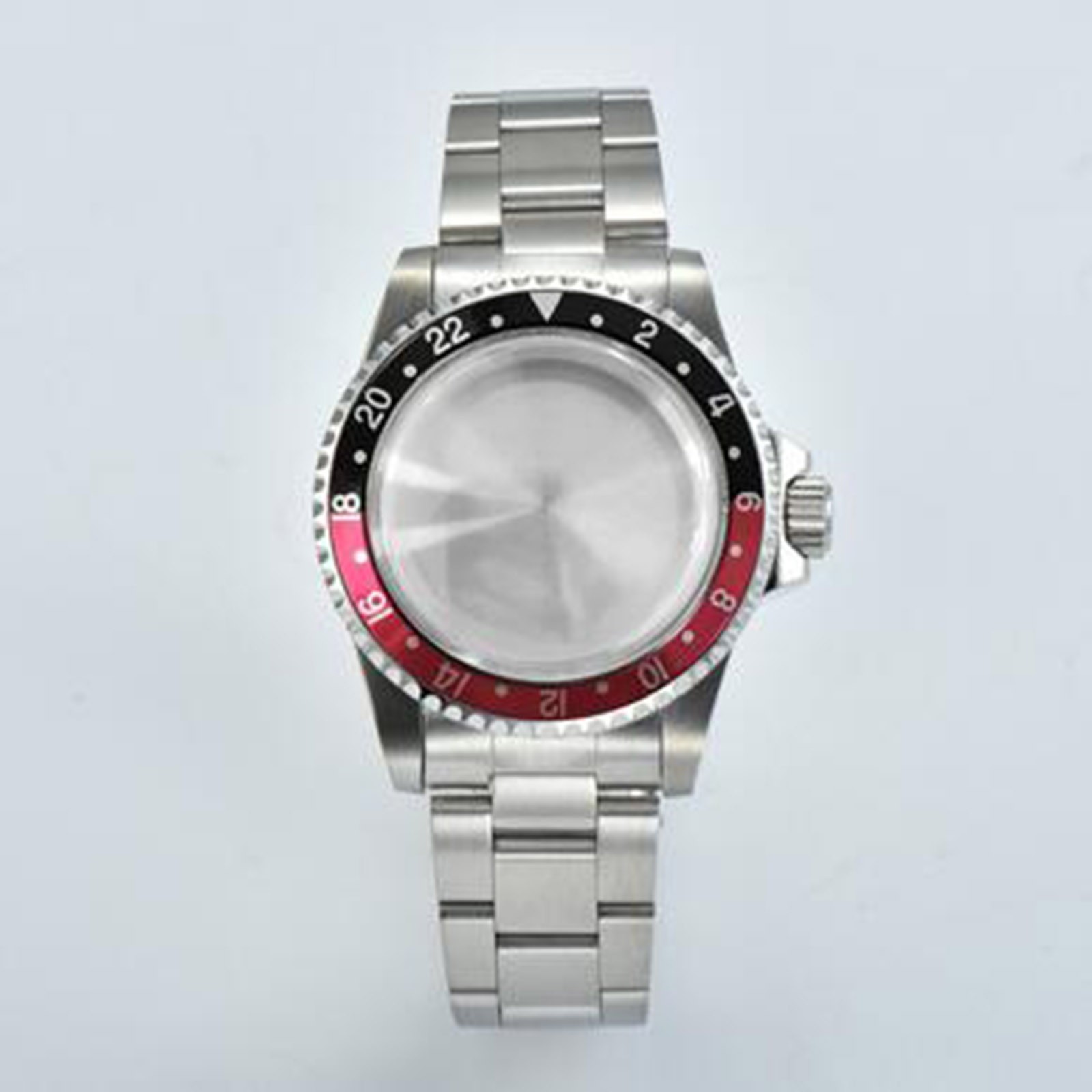39.5mm Retro Stainless Steel Case + Acrylic Lens + Strap For NH35 NH36 Movements
