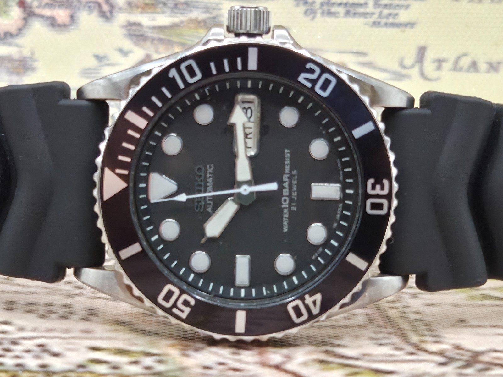 Seiko Mens Automatic Watch SKX031 Scuba Divers 7S26-0040 c.August 1999 BOXED