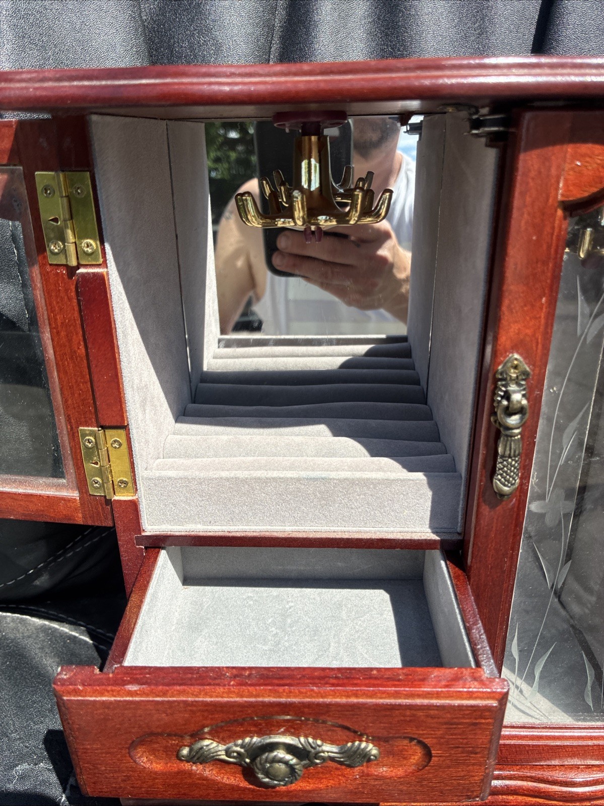 Jewelry Box, Not Branded, See Pics For Details