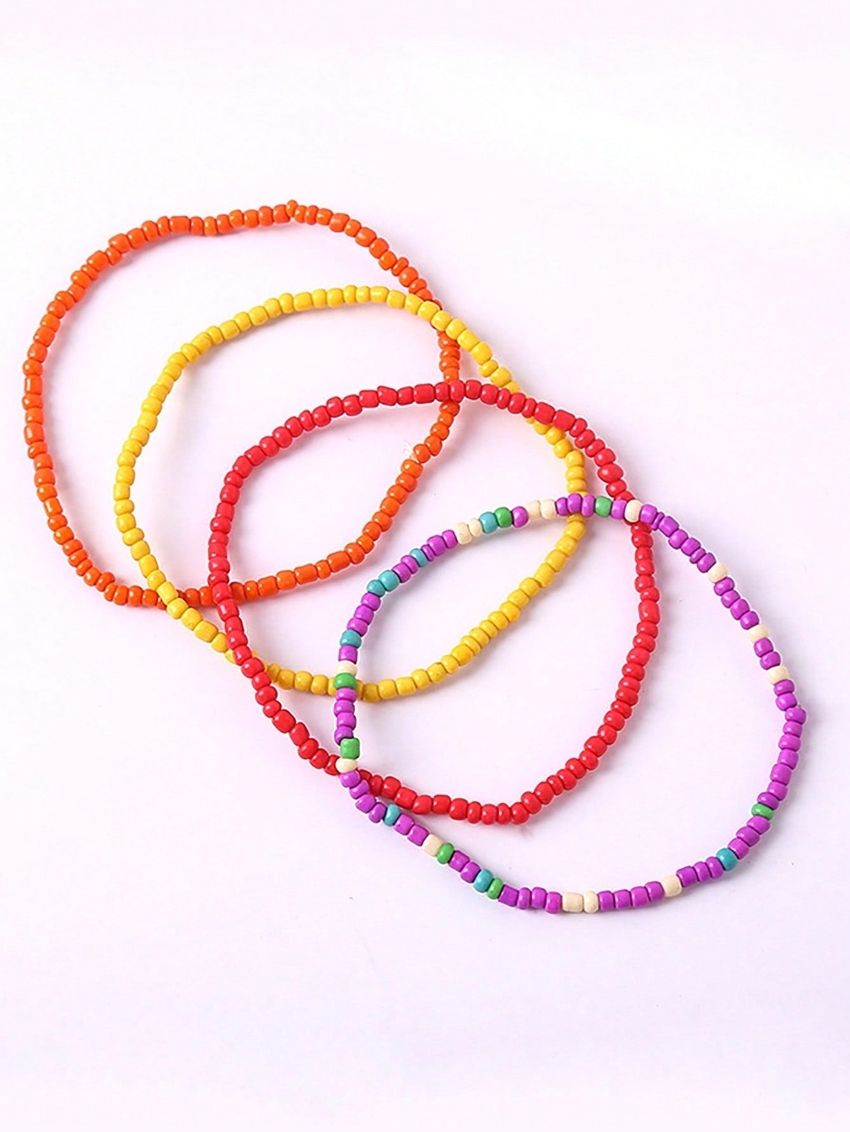 17pcs Set Bohemian Beaded Bracelet Women Bracelet Stackable Bracelet Crafted