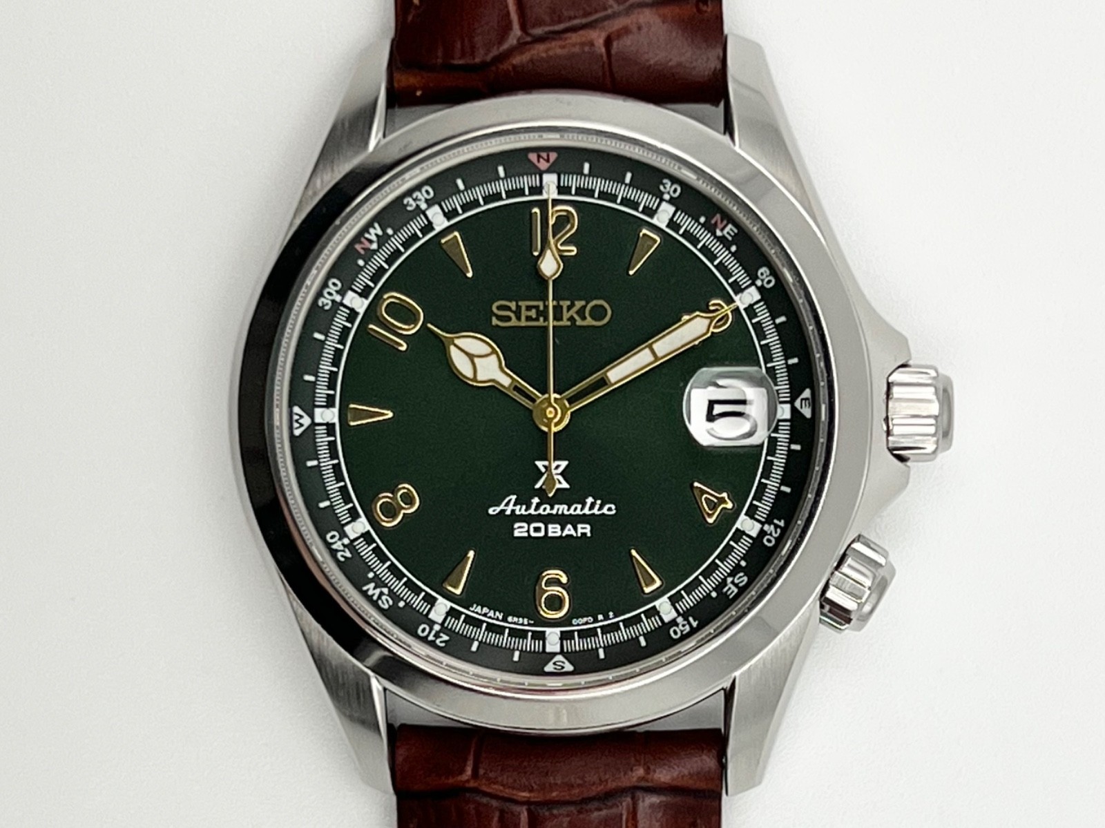 Seiko Prospex Alpinist SBDC091 6R35 Green Dial Automatic Men’s Watch Japan Mint