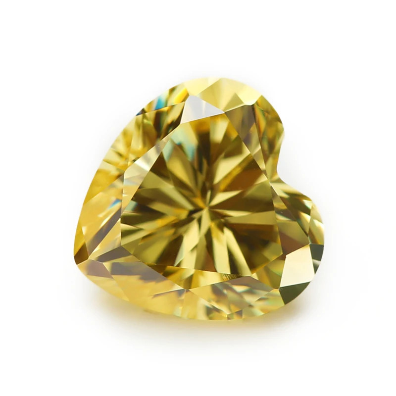 3x3mm~10x10mm Heart Shape Loose Cubic Zirconia Stone 5A CZ Gemstones for Jewelry