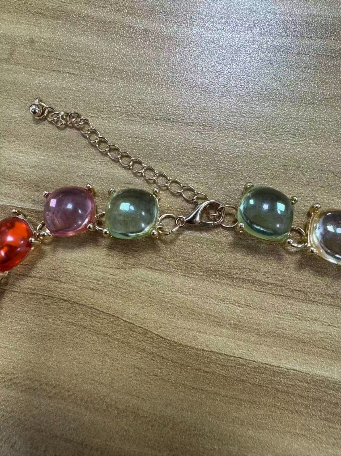 Women’s Color-Block Candy-Style Necklace