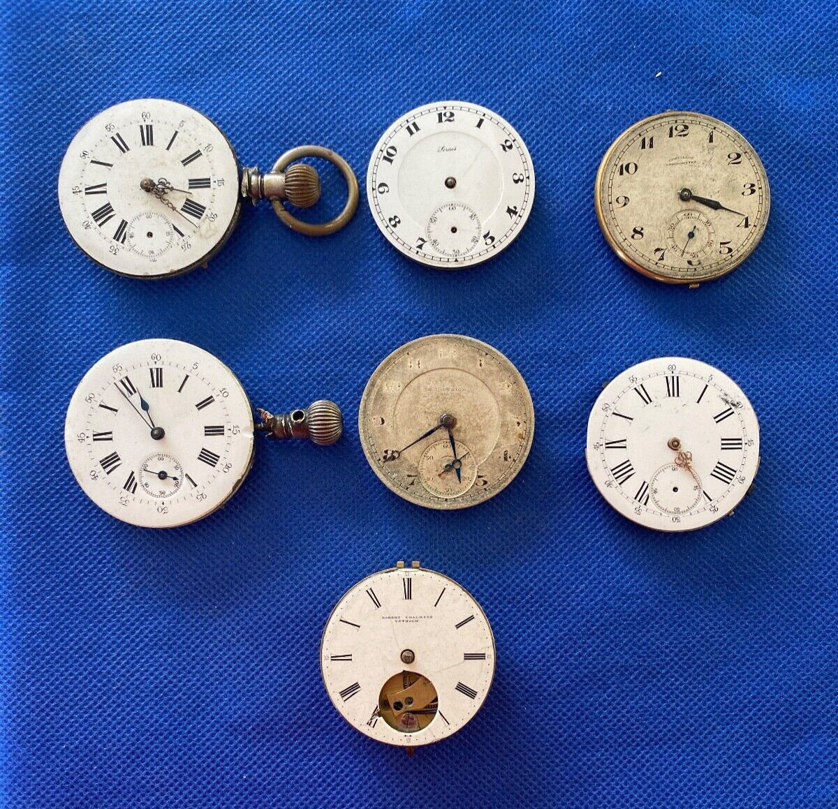 JOB LOT 7 Pocket Movement Dietrich, Chatillon, Lirius,… (1c/14586)