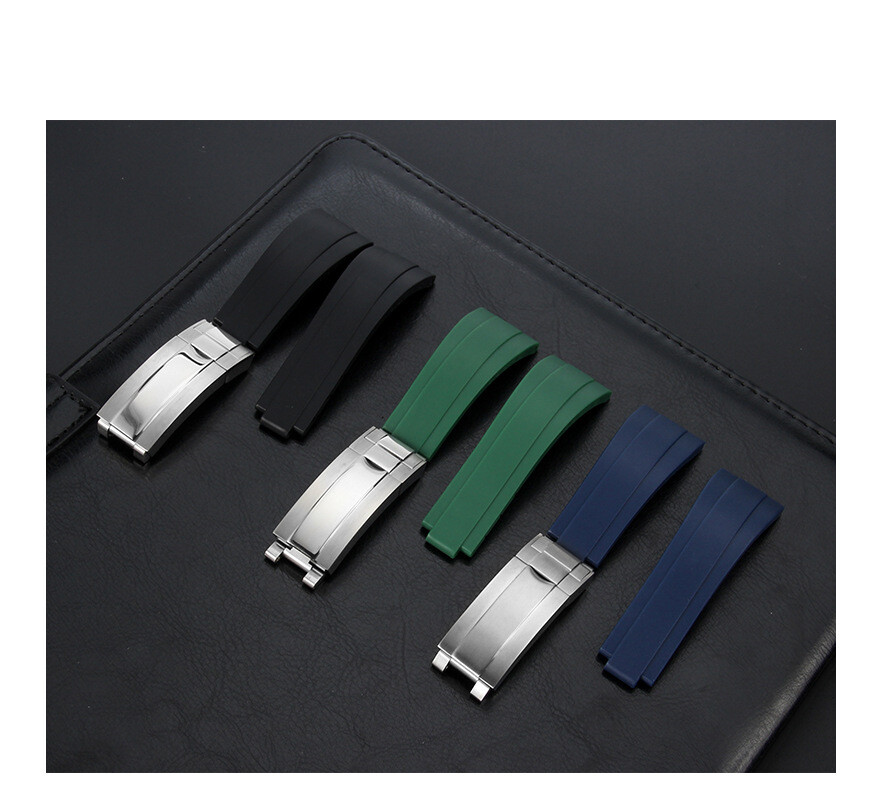 High Quality Stainless Steel Watch Buckle Men’s Metal Folding Clasp 16mm