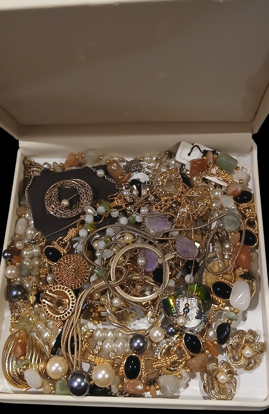 Gold-tone Mixed Jewelry Lot