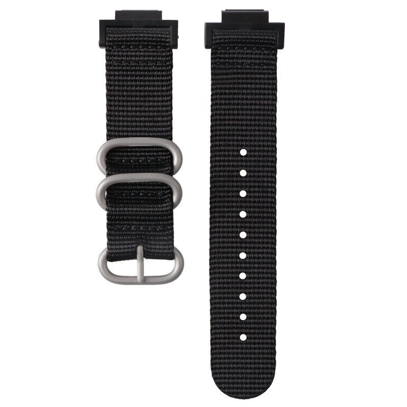For Casio G-SHOCK Nylon Canvas Silicone sports Watch Band Strap Connector 16mm