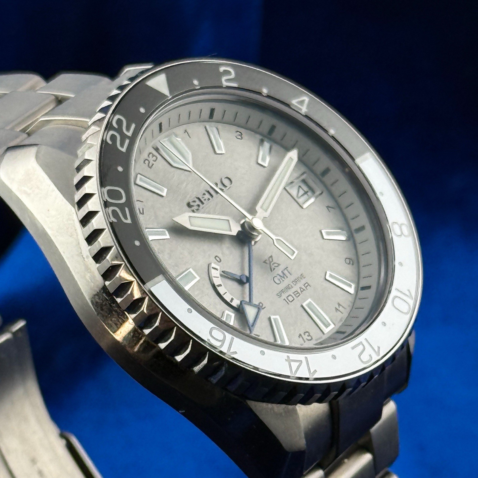 Seiko Prospex LX SNR051 Sky U.S. Special Edition Spring Drive GMT Titanium Excel