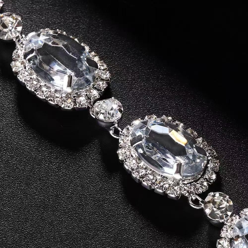 Luxury Women’s Sexy Rhinestone Thong Lingerie Body Jewelry Beach Accessory