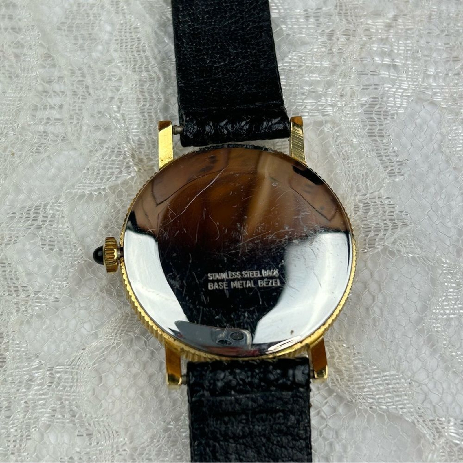 RARE Men’s Vintage 1776 1976 BICENTENIAL WITTNAUER COIN BASE 8KT GOLD WATCH
