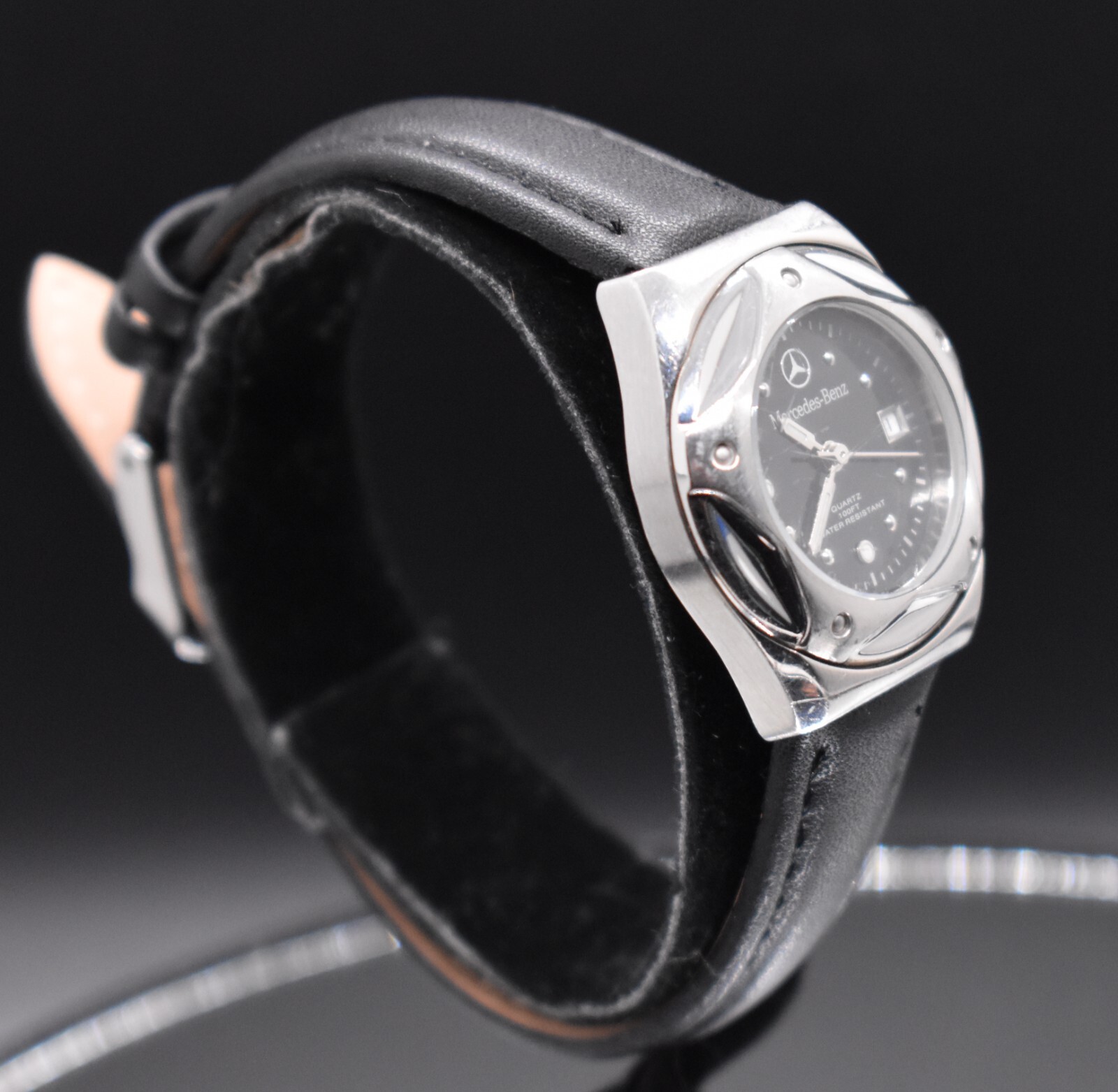 MERCEDES-BENZ 100ft Date Women’s Swiss Watch 956.114 Luxury NEW BATTERY & BAND