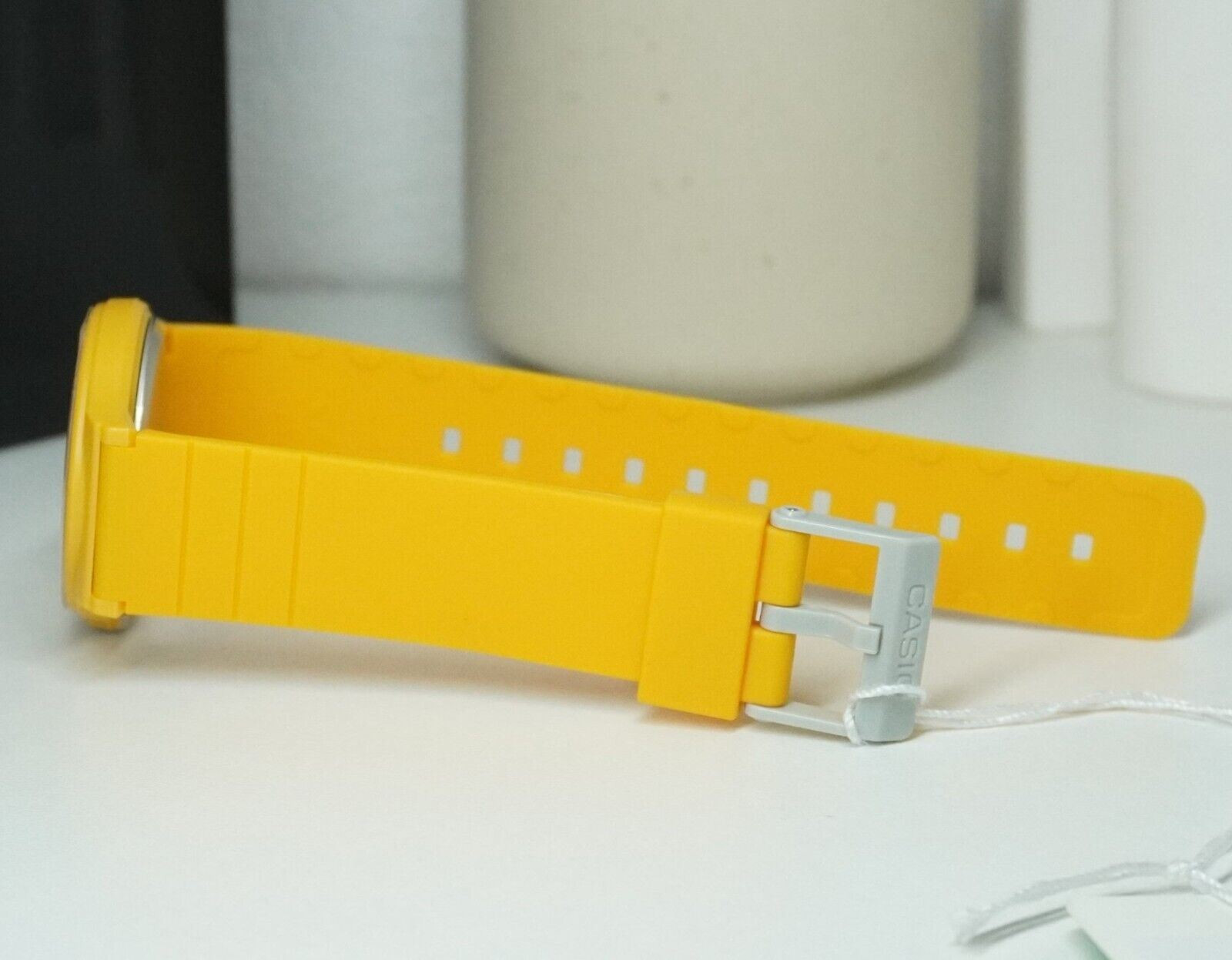 Casio MQ-24B-9B Orange Analog Minimalist Design Simple Quartz Men Fashion Watch