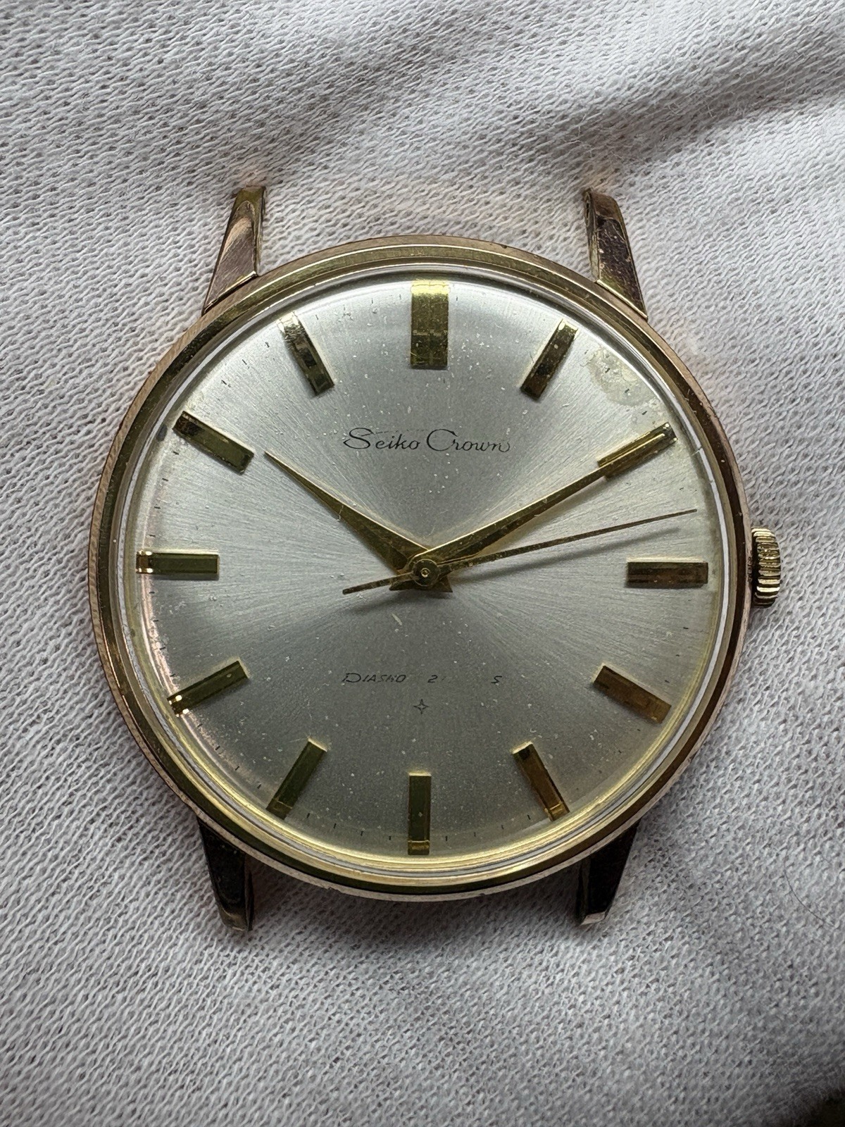 SEIKO Crown J15003 Vintage 1963 Hand-Winding Men’s Watch Overhauled Japan
