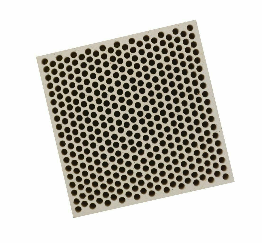 Honeycomb Ceramic Solder Block Square 385 Holes (2 mm) 55 mm x 55 mm x 15 mm
