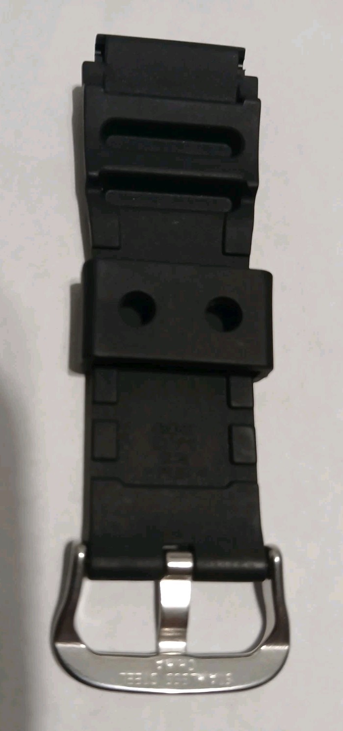Genuine Casio Watch Band Diver MDV-106-1AV MDV-106-7AV Black Rubber Strap