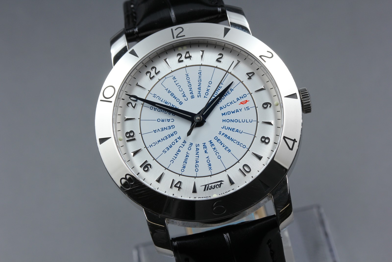 Tissot Heritage T078.641.16.037.00 World Timer 160th Anniv. Watch[ Box Damaged ]
