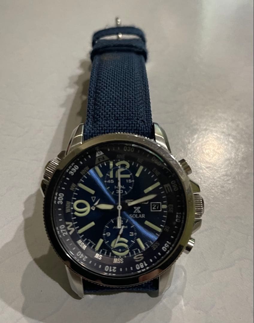 SEIKO PROSPEX Solar Chronograph V172 0AL0