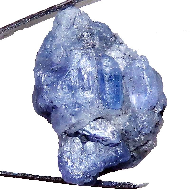Natural 26.75 CT Untreated Blue Tanzanite ROUGH Tanzanite Loose stone 15X20X13mm