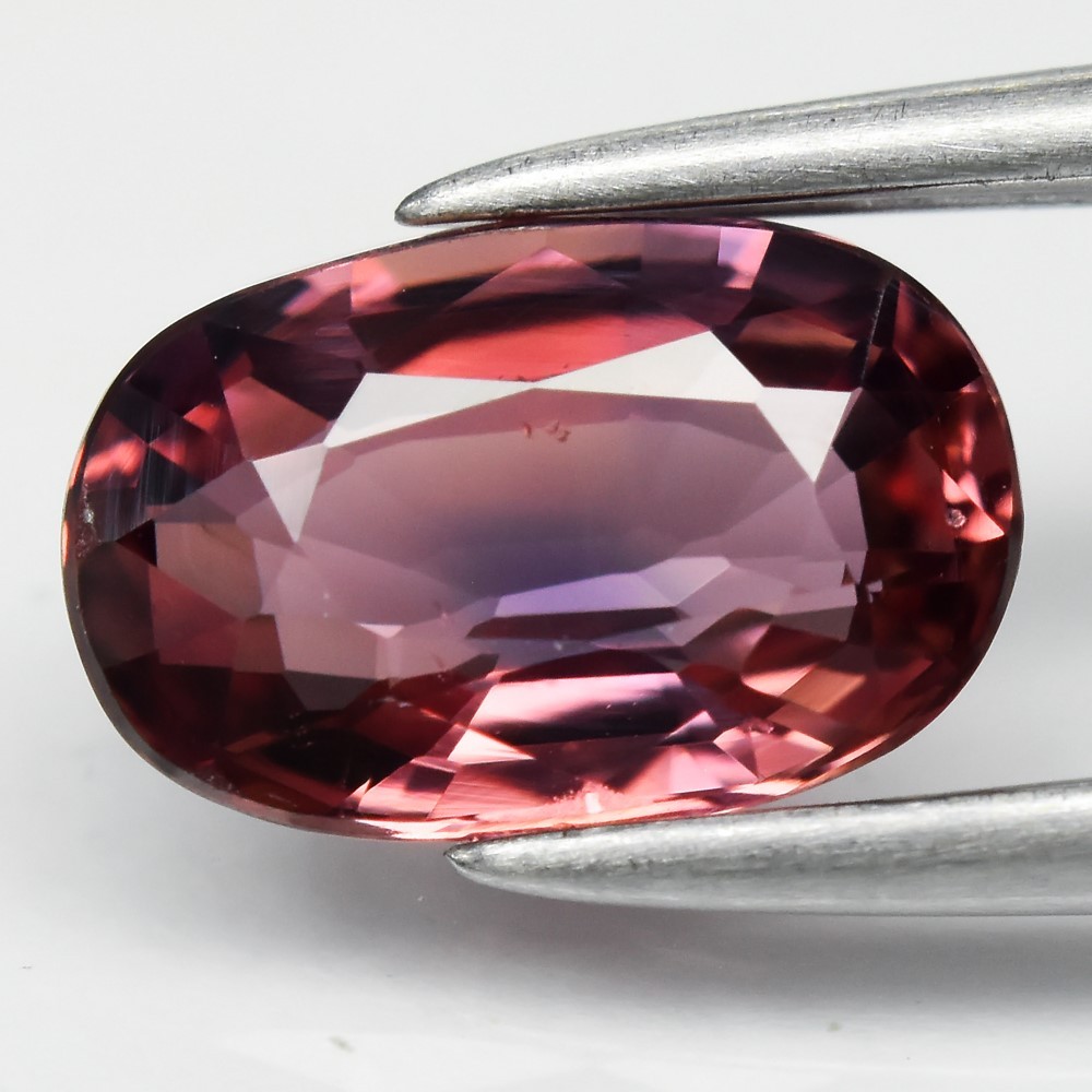 💎 1.25ct 7.7x5mm VVS Oval Purple Pink Sapphire – Unheated, Mozambique Gem