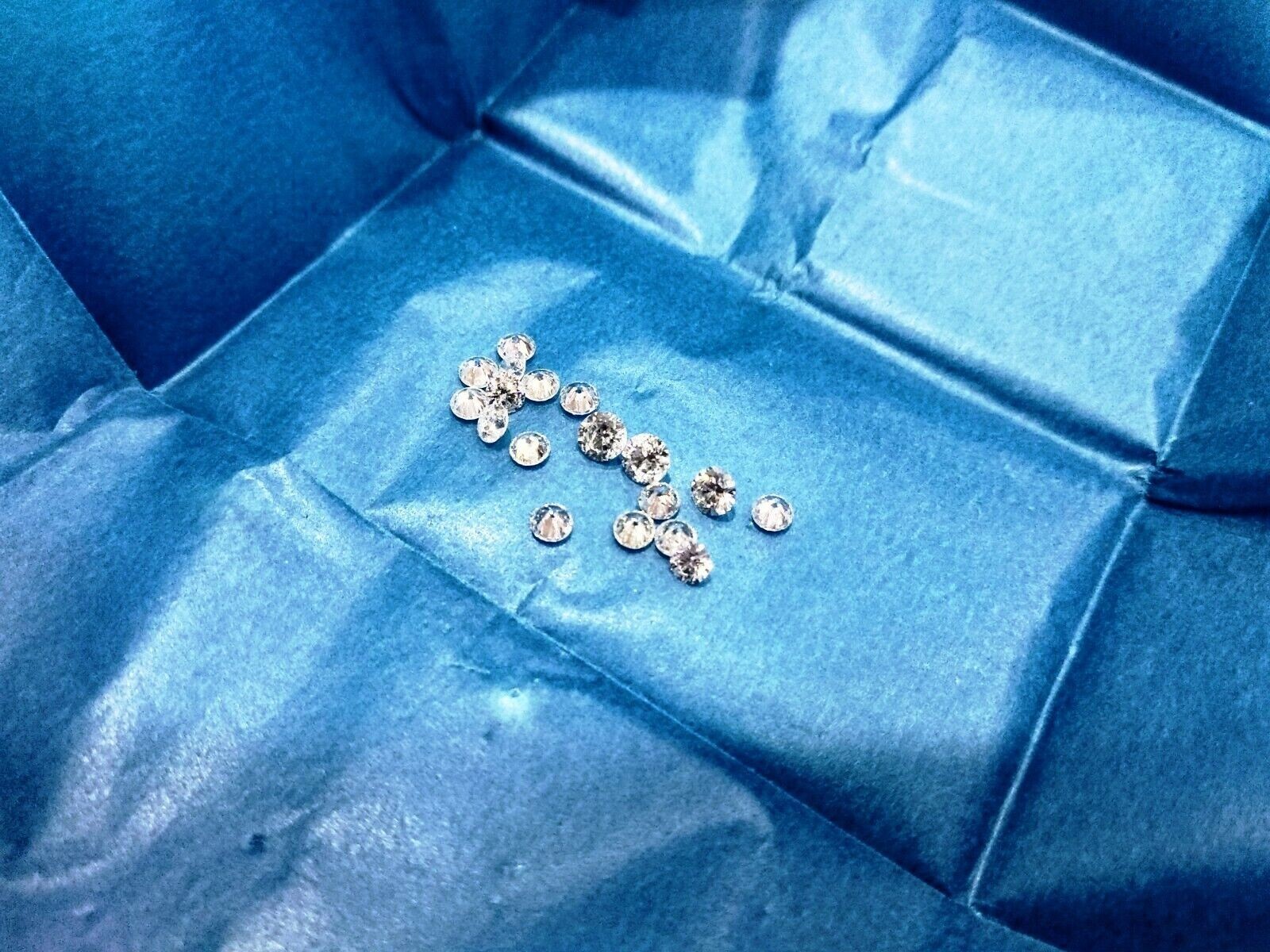 NATURAL EARTH MINED LOOSE DIAMOND 1 MM APPROX 0.005 CT 80 PIECE’S G-H/SI CLARITY
