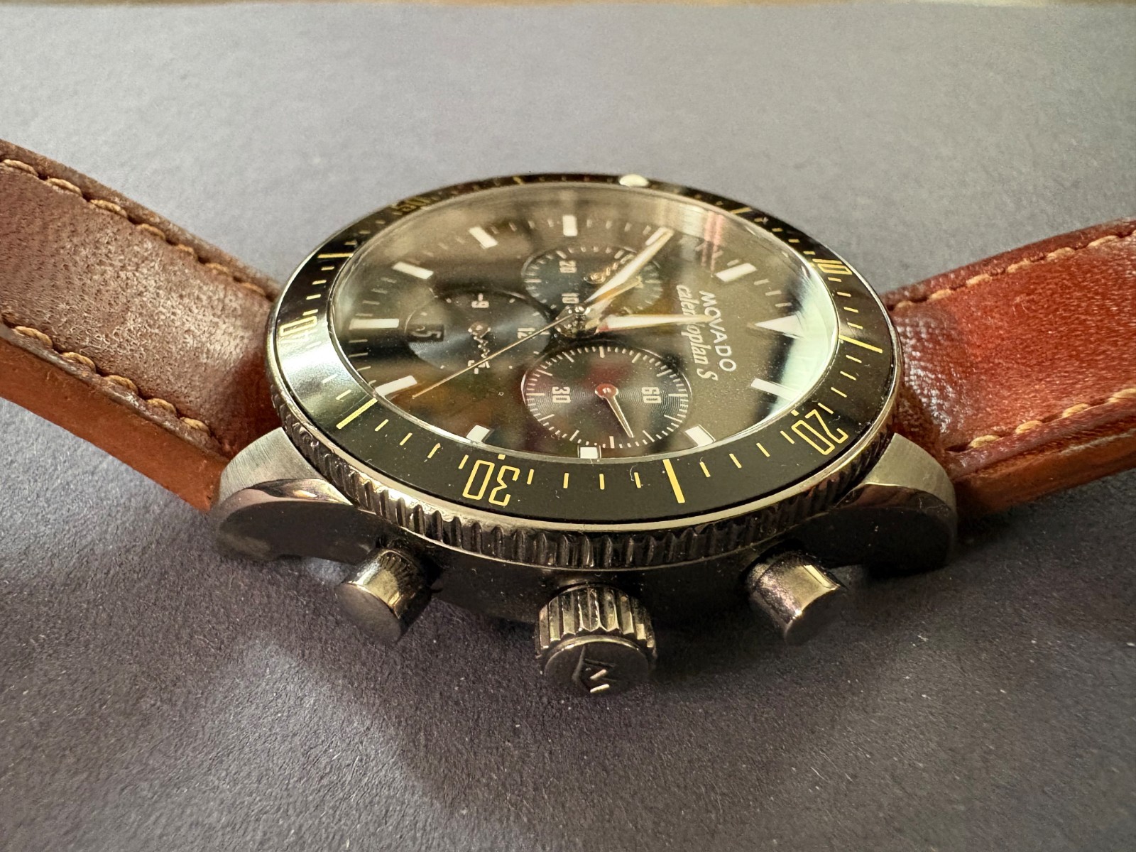 Movado Heritage Calendoplan S Chronograph Swiss Men’s Watch