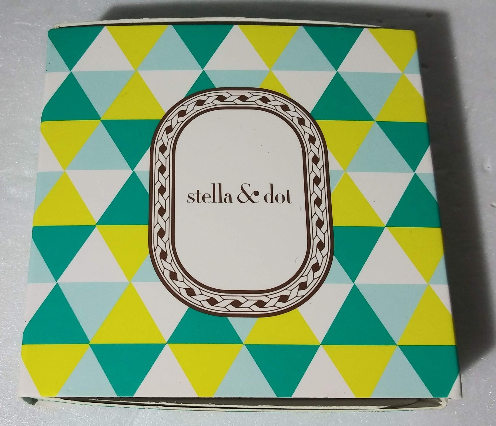 Stella & Dot Rhett Hoops Earrings – Silver & Gold – NIB –