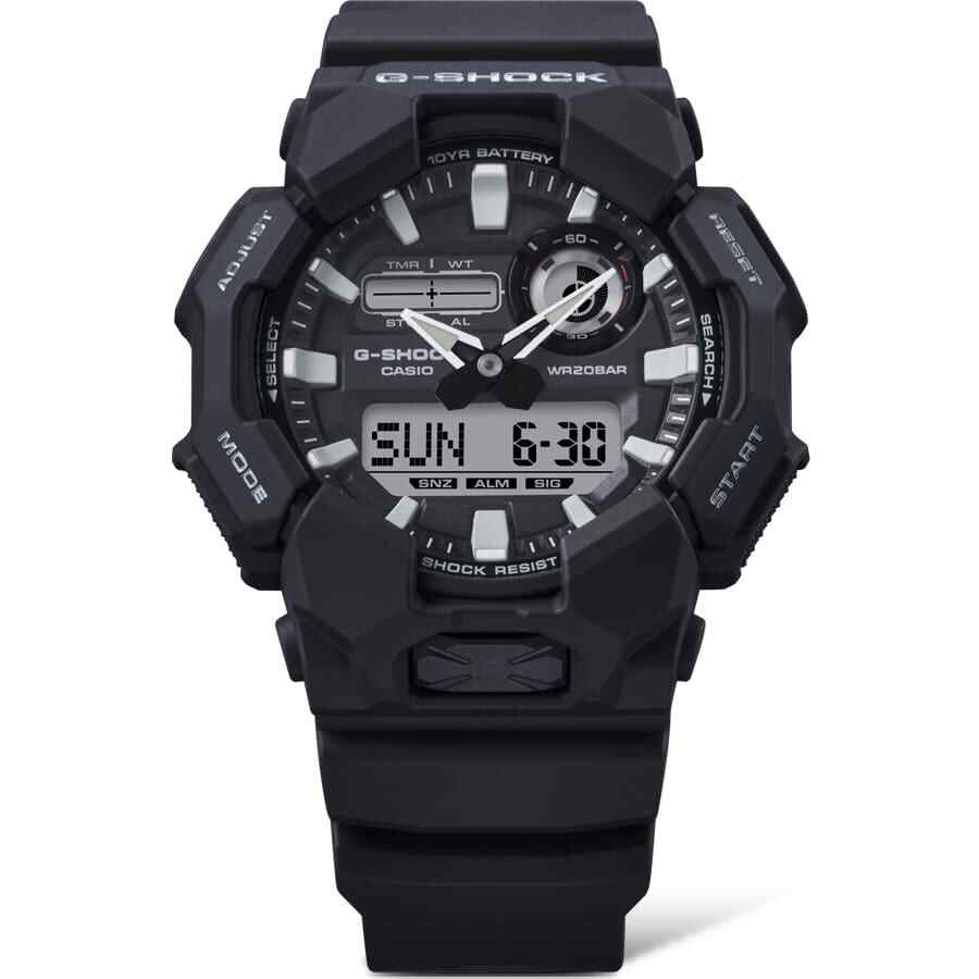 CASIO G-SHOCK GA-010-1AJF Carbon Big Case Analog Digital Watch Black 51.9mm