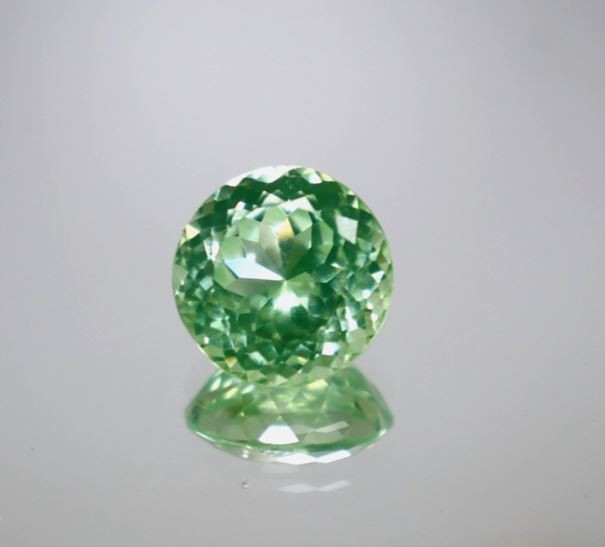 14Ct Rare Natural Green Spinel Round Cut Loose Gemstone 14x14x9mm