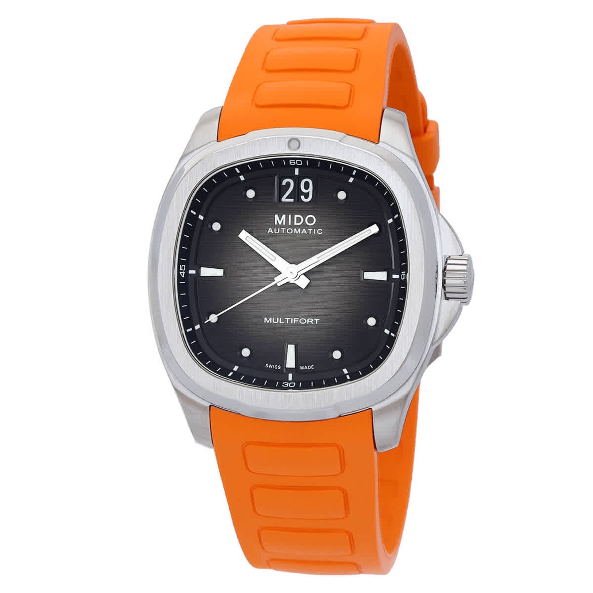 Mido Multifort TV Big Date Automatic Grey Dial Men’s Watch M0495261708100