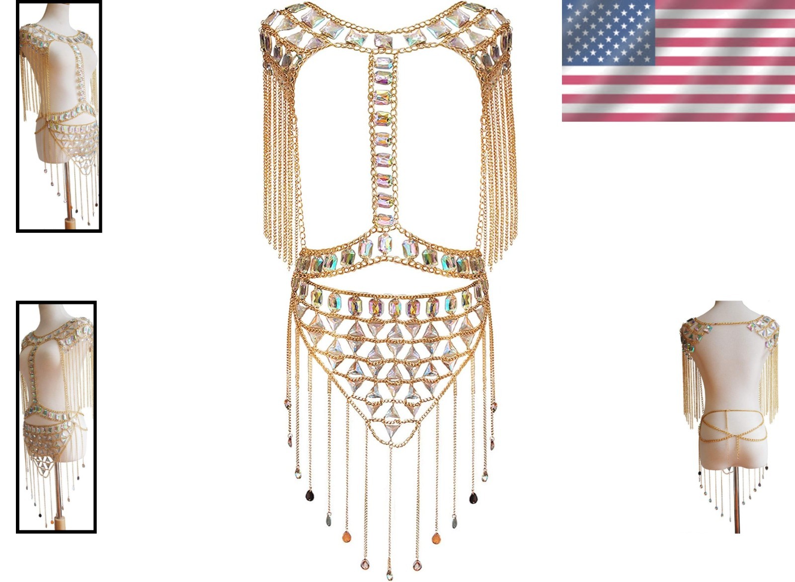 Romantic Body Chain Accessory