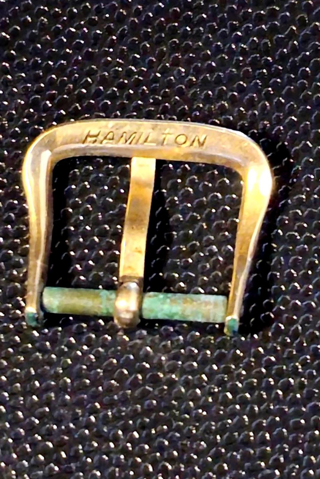 HAMILTON Gold Filled Watch Buckle 12.7mm / 1/2 inch