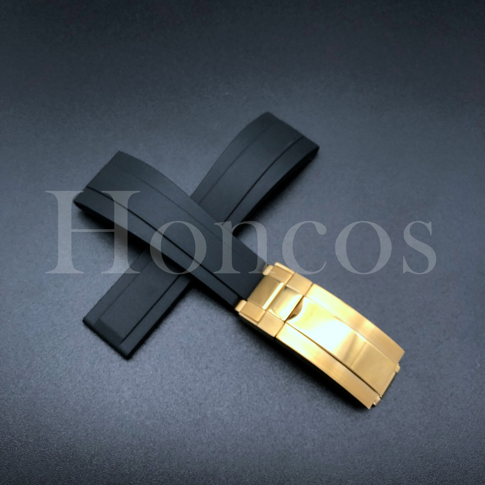 20 21 22MM RUBBER STRAP BAND FITS FOR ROLEX DATEJUST SUB GMT DAYTONA REPLACEMENT