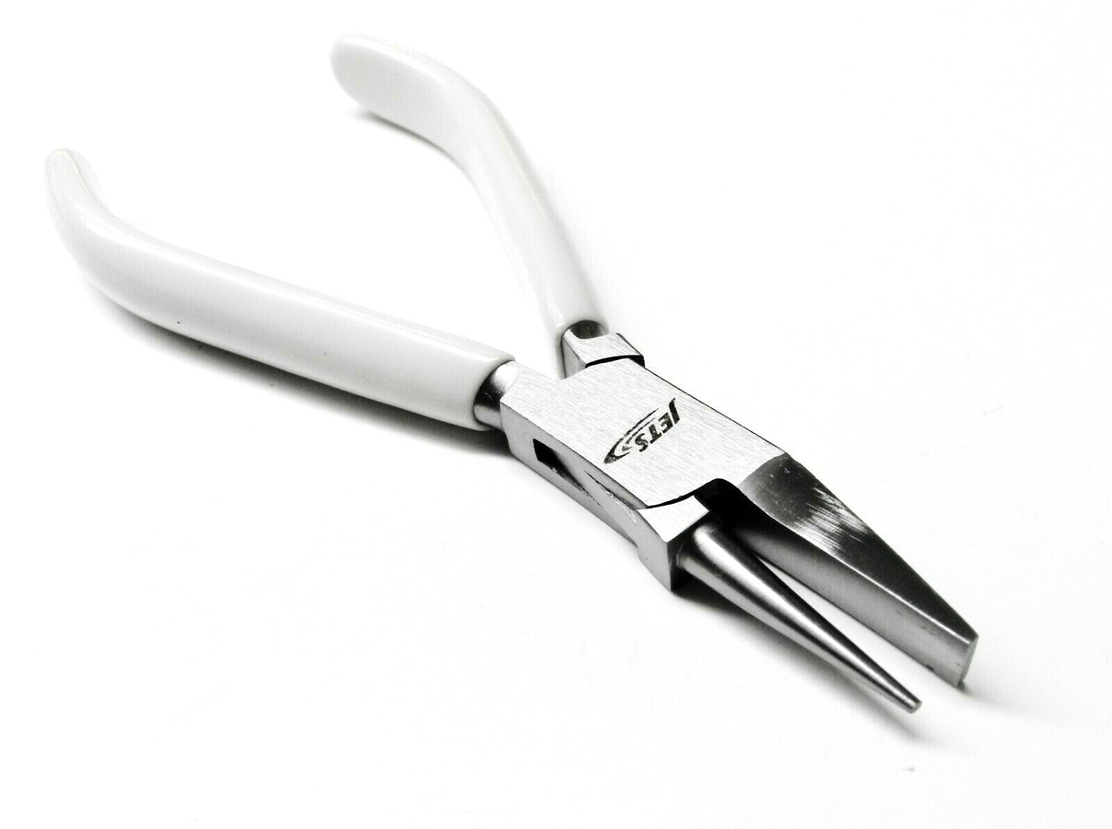 Plier Round & Flat Jaws Ring Forming Jewelry Pliers Bending Shaping HD 160mm LRG