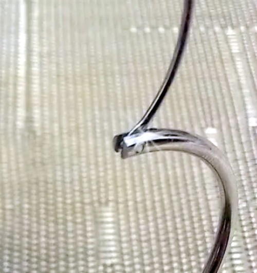 925 GENUINE SILVER *** 1 Pair Thin Hoop Earrings 30mm Dia