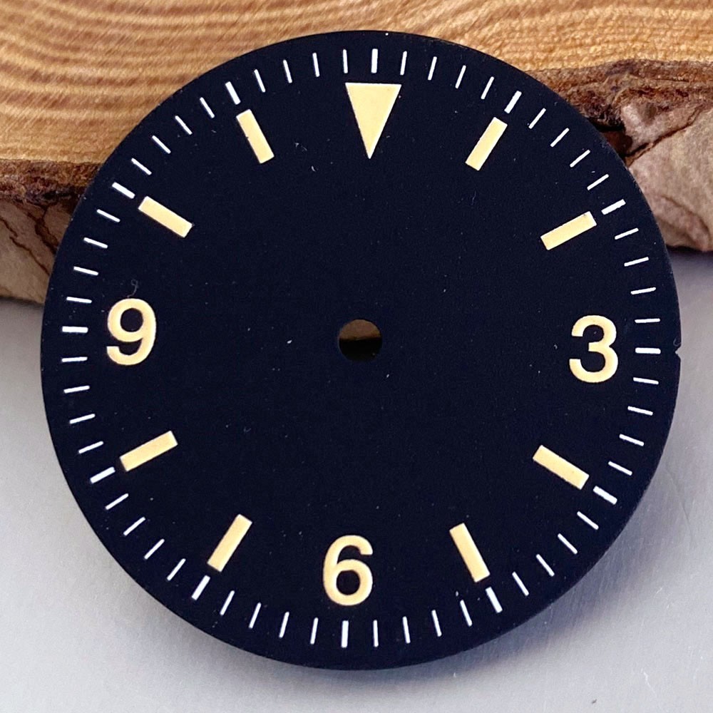 29mm MOD Watch Dial Hand Lume Fit NH35 NH36 NH38 PT5000 for Pilot Dive Watch