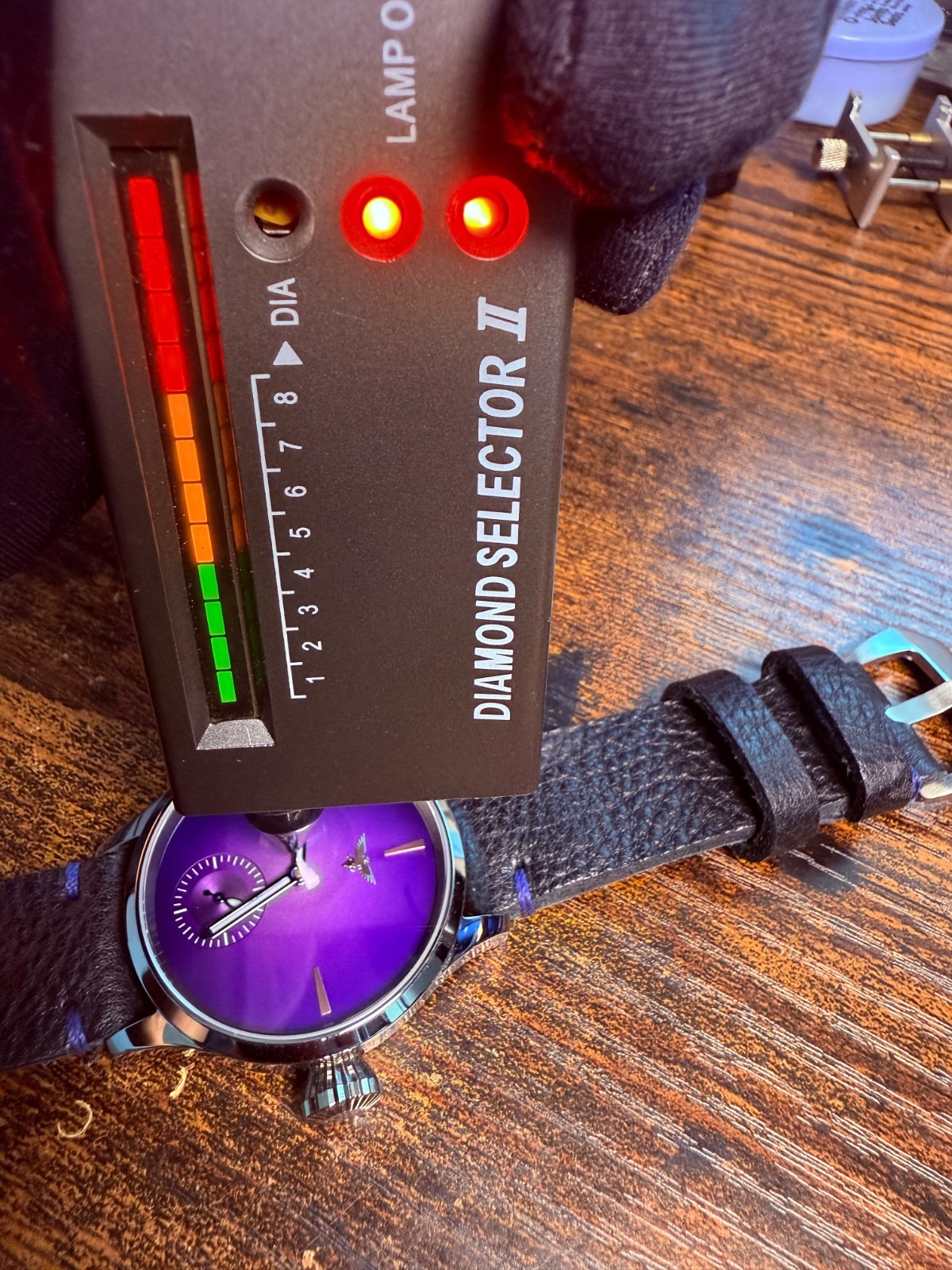 Watch Swiss eta 6498 movement Handmade Strap